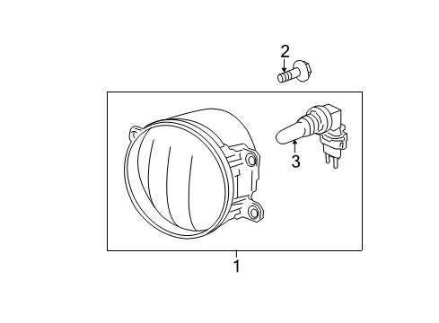 2012 Toyota Avalon Fog Lamps Diagram