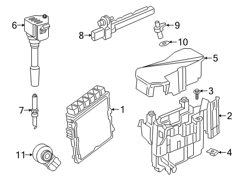 2020 Toyota GR Supra Ignition System Diagram