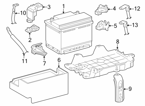 WIRE, ENGINE, NO.2 Diagram for 82122-F6020