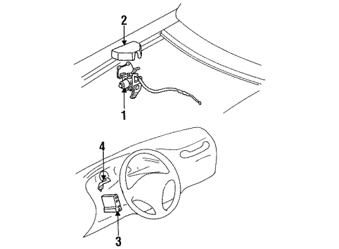 1997 Toyota Land Cruiser Cruise Control System Diagram