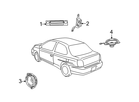 2001 Toyota Prius Sound System Diagram