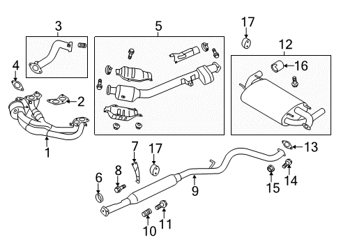 2019 Toyota 86 Exhaust Manifold Diagram