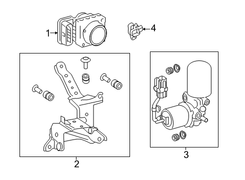 2019 Toyota Avalon Anti-Lock Brakes Diagram