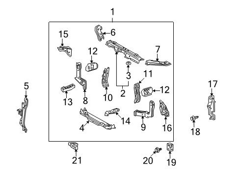 2006 Toyota Highlander Automatic Temperature Controls Diagram