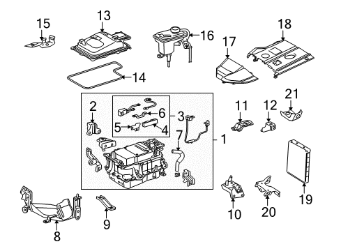 2006 Toyota Highlander Electrical Components Diagram 2 - Thumbnail