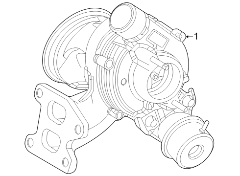 2023 Toyota Crown Exhaust Manifold Diagram