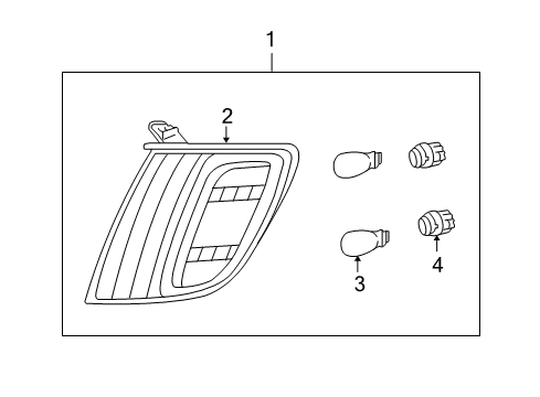 2006 Toyota Tundra Bulbs Diagram 1 - Thumbnail