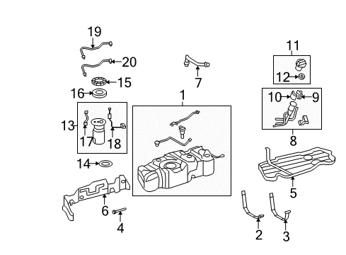 2007 Toyota Tundra Senders Diagram 1 - Thumbnail