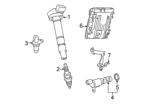 2024 Toyota Tundra ECM Diagram for 89661-0CX81