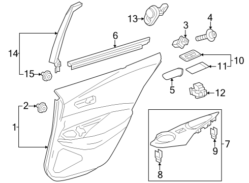 2023 Toyota GR Corolla RHEOSTAT, LIGHT CONT Diagram for 84119-12190