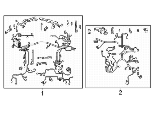 2023 Toyota Mirai Wiring Harness Diagram