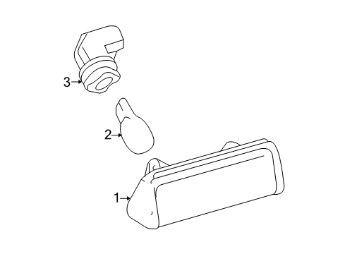 2009 Toyota Yaris Bulbs Diagram 5 - Thumbnail