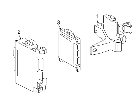 2014 Toyota Land Cruiser Block, COWL Side Junction Diagram for 82733-6A531