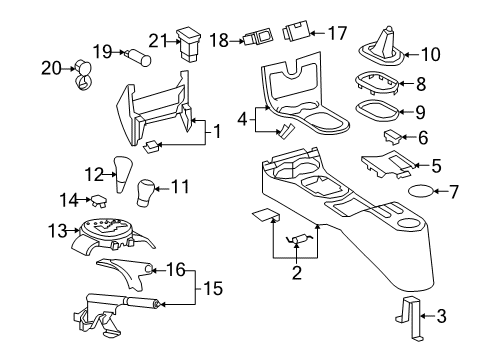 2009 Scion xD Traction Control Components, Brakes Diagram