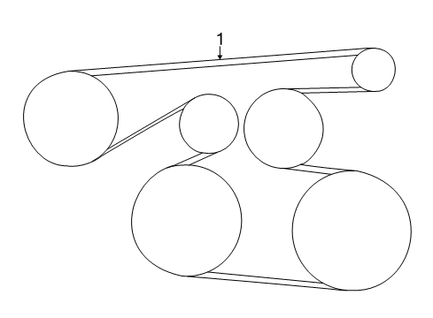 2005 Toyota RAV4 Belts Diagram