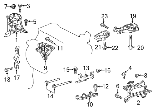 2019 Toyota Corolla Automatic Transmission Diagram