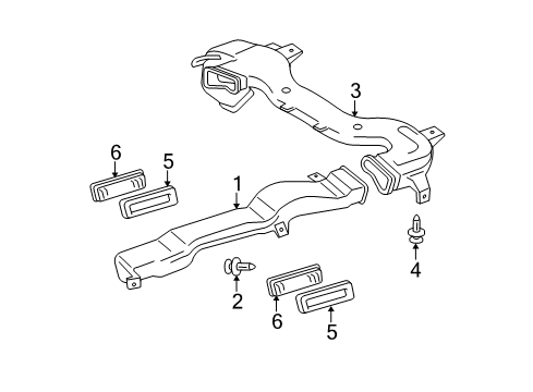 2010 Toyota Highlander Ducts Diagram 4 - Thumbnail