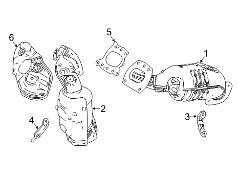 2019 Toyota Highlander Exhaust Manifold Diagram