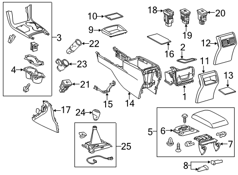 2015 Toyota Camry Switch, Seat Heater Diagram for 84751-06121