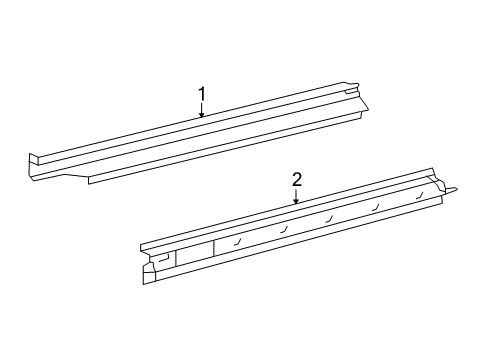 2009 Toyota Tacoma Rocker Panel Diagram 2 - Thumbnail