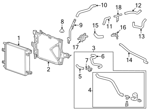 2023 Toyota Sequoia Bolt, Flange Diagram for 90105-A0124