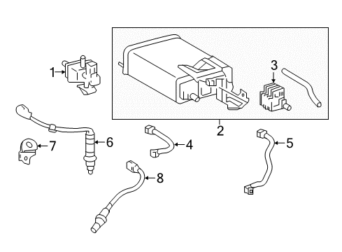 2018 Toyota Tacoma Powertrain Control Diagram