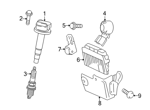 2015 Toyota Prius C Ignition System Diagram