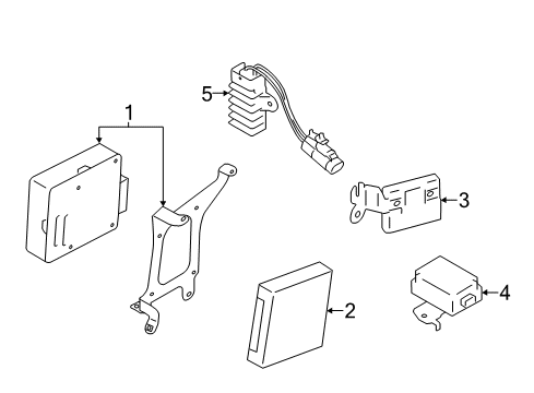 2014 Scion FR-S Anti-Theft Components Diagram 1 - Thumbnail