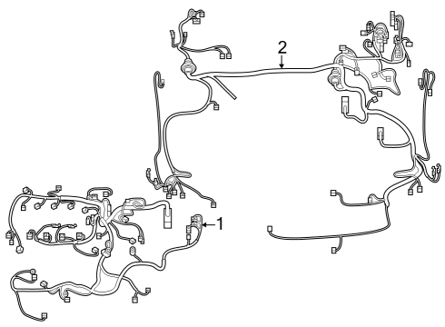 2023 Toyota GR Corolla Wiring Harness Diagram