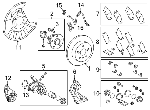 2022 Toyota Camry Parking Brake Diagram 3 - Thumbnail