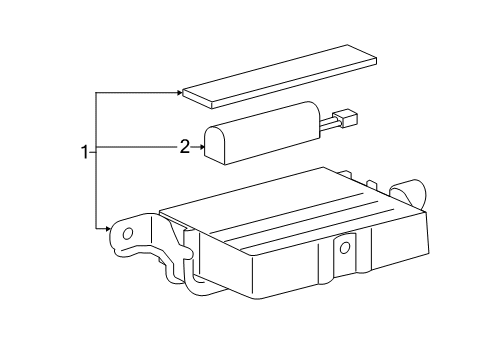 TRANSCEIVER, TELEMAT Diagram for 86741-06130