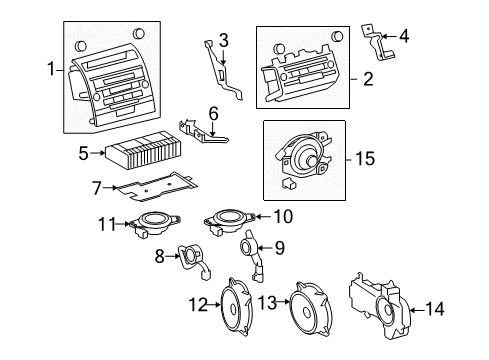 2009 Toyota Land Cruiser Sound System Diagram