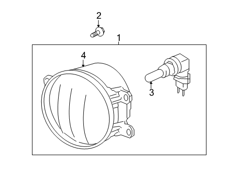 2015 Toyota Venza Fog Lamps Diagram