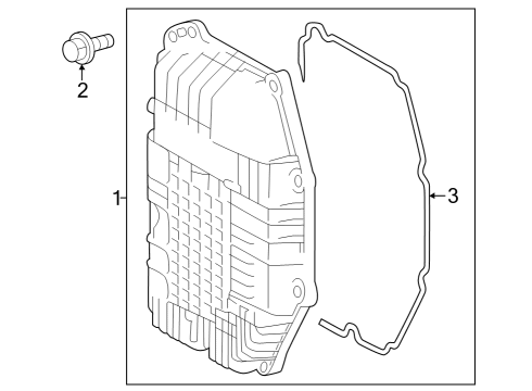 2024 Toyota Grand Highlander Transaxle Parts Diagram