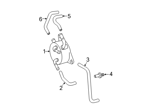 2014 Toyota Camry Trans Oil Cooler Diagram