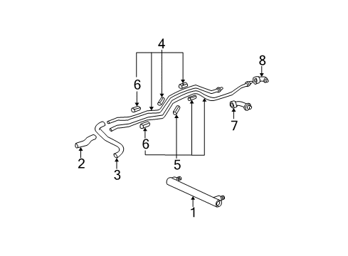 2004 Toyota Tundra Trans Oil Cooler Diagram