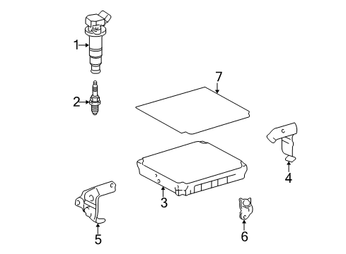 2005 Toyota Matrix Ignition System Diagram