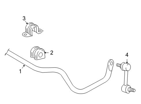 2010 Toyota Matrix Rear Suspension, Control Arm Diagram 3 - Thumbnail