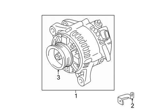 2020 Toyota Highlander Alternator Diagram