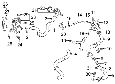 2019 Toyota RAV4 Senders Diagram