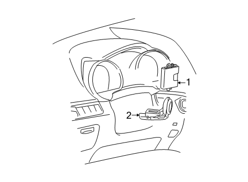 2010 Toyota Highlander Alarm System Diagram 1 - Thumbnail