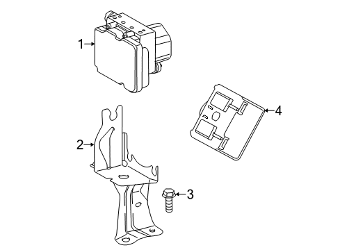 2017 Toyota Avalon ABS Components, Electrical Diagram 2 - Thumbnail