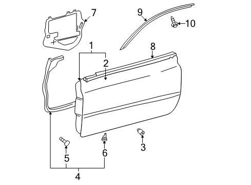 2008 Toyota Solara Screw, Tapping Diagram for 90168-A0004