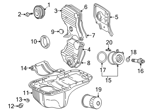 1998 Toyota RAV4 Filters Diagram 2 - Thumbnail