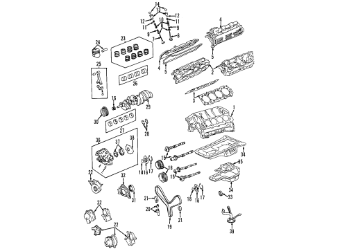 2009 Toyota 4Runner Actuator Diagram for 13050-50021