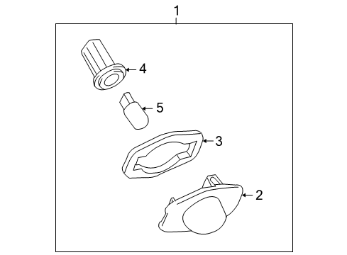 2011 Toyota Corolla License Lamps Diagram