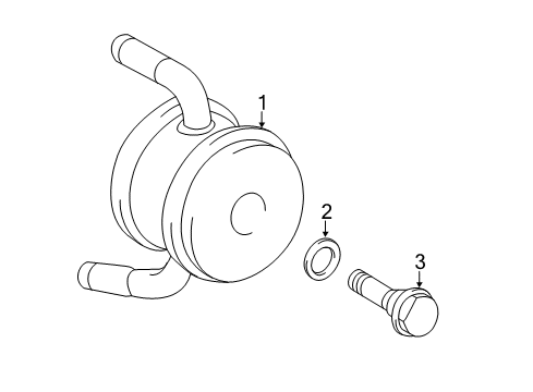 2014 Toyota Tundra Engine Oil Cooler Diagram 1 - Thumbnail