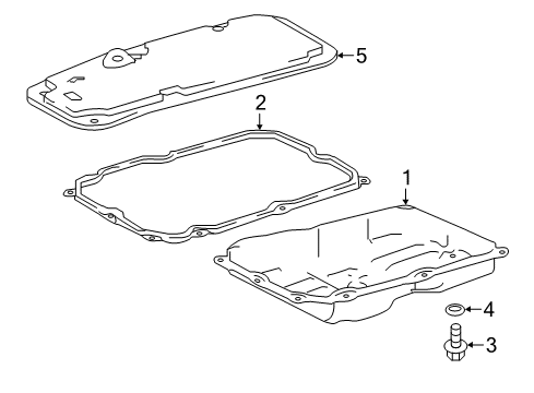 2018 Toyota Tacoma Transmission Diagram