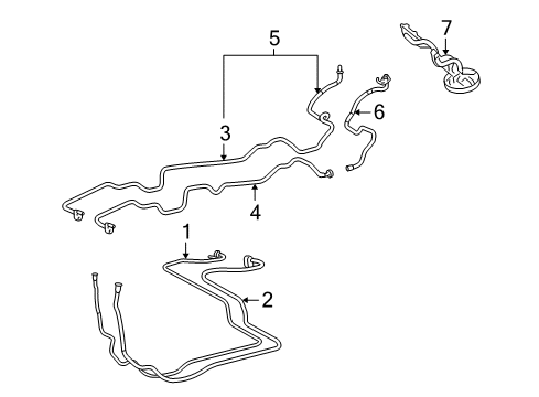 2011 Toyota Highlander Auxiliary Heater & A/C Diagram 1 - Thumbnail