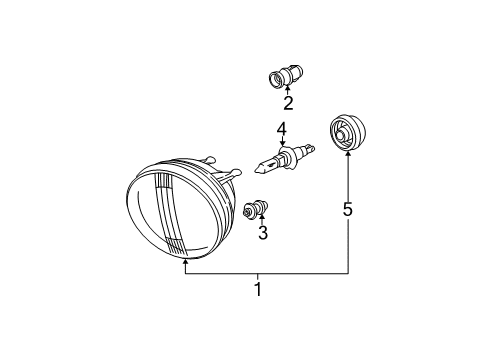 2002 Toyota Highlander Fog Lamps Diagram